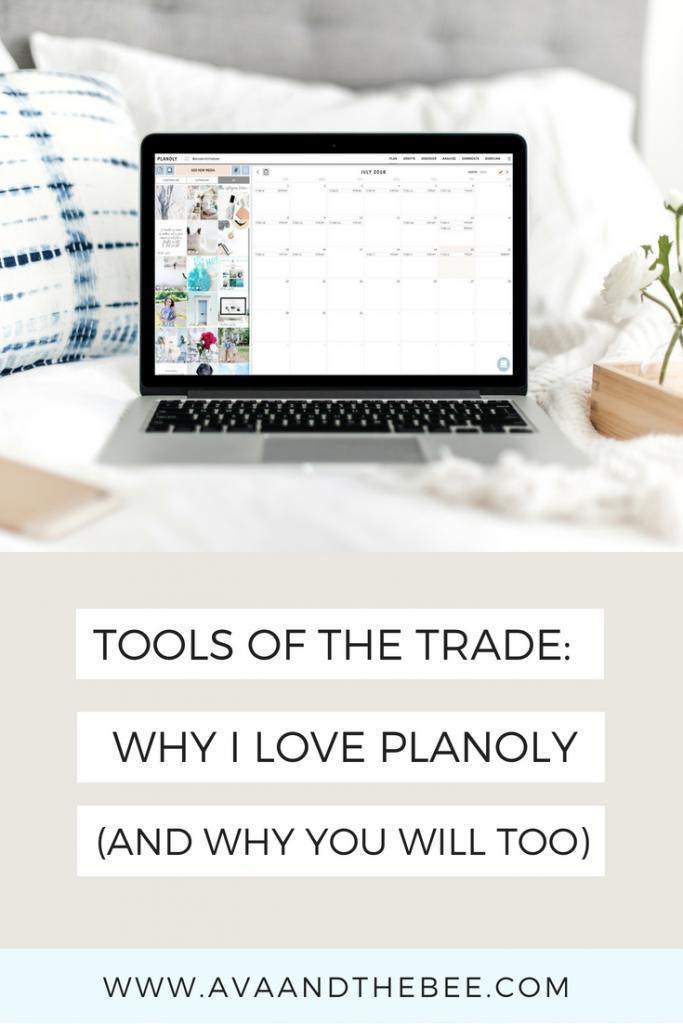 Why I love Planoly - Ava And The Bee | Virtual assistant and social media manager