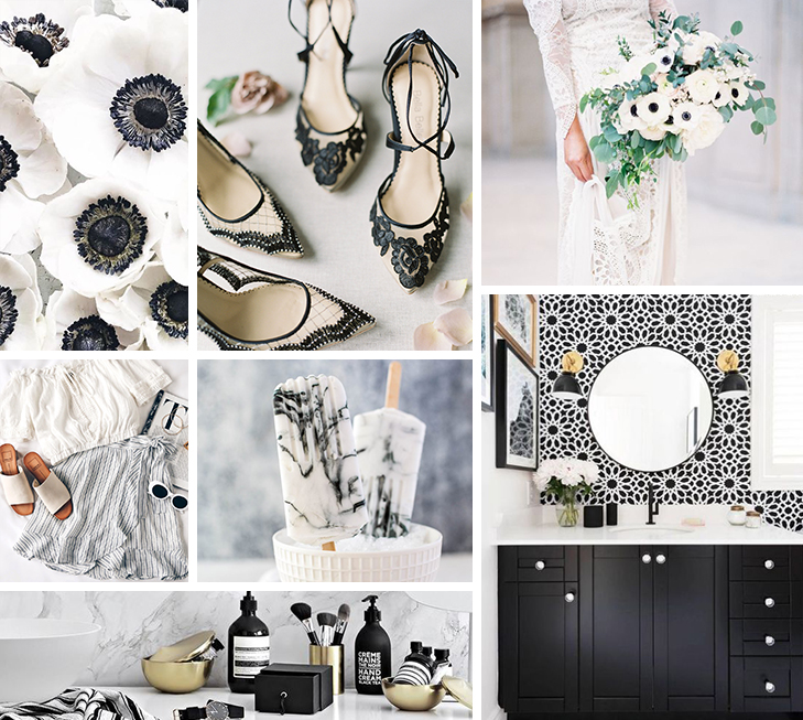 Black and White Wedding Inspiration | Virtual Assistant | Social Media Marketing | Social Media Manager | Ava And The Bee