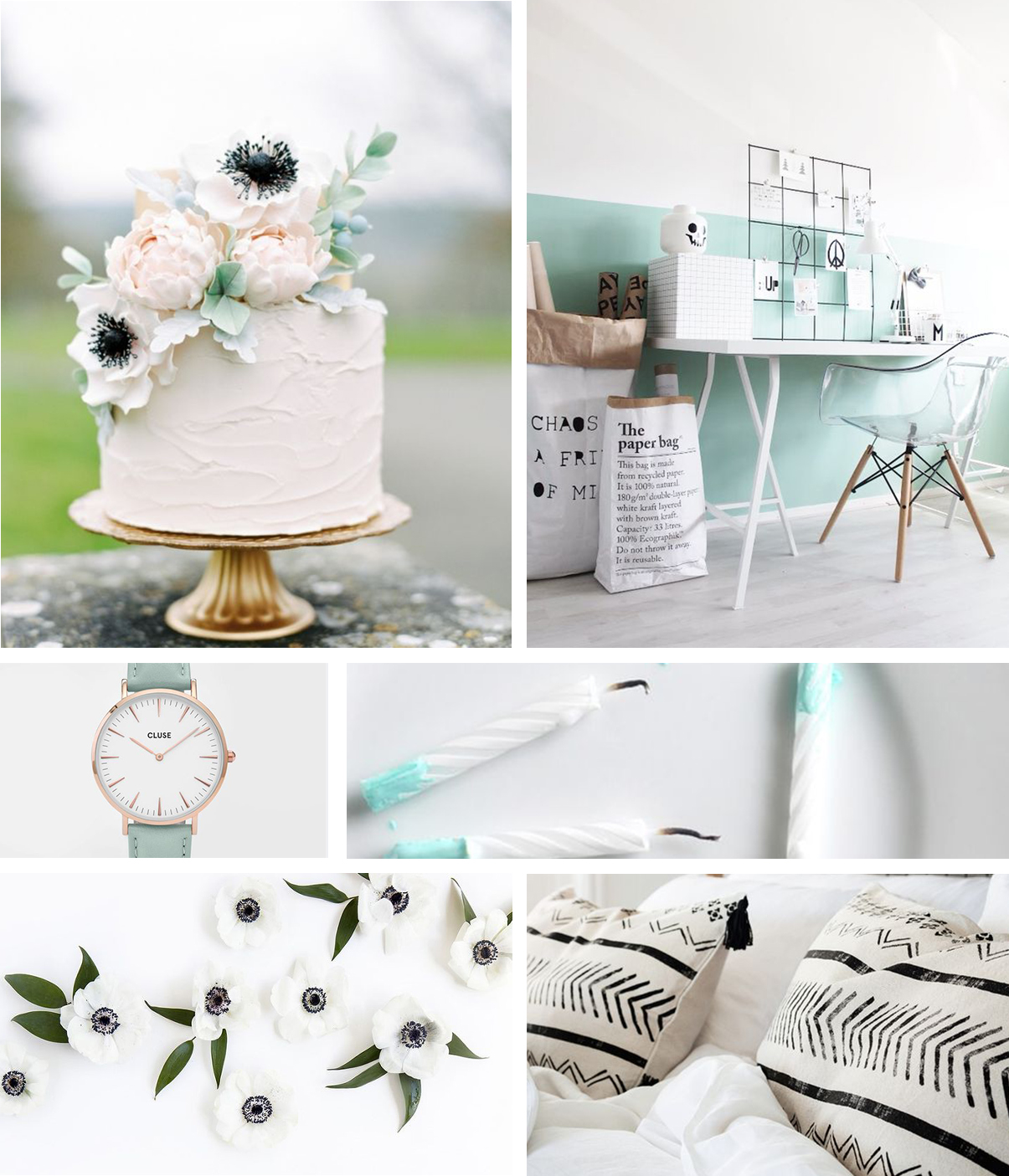 Mint Inspiration | Mint Wedding Inspiration | Ava And The Bee virtual assistant and social media manager
