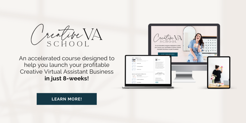 Creative Virtual Assistant Course - The Creative VA School 