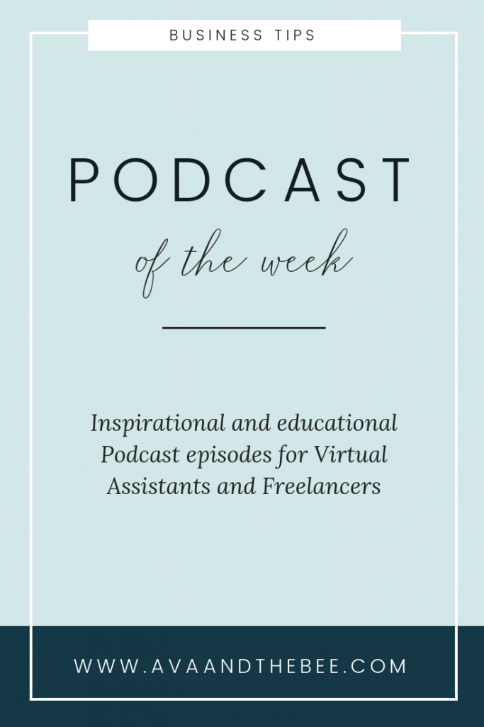 Podcast Of The Week: Decluttering | Ava And The Bee Virtual Assistant