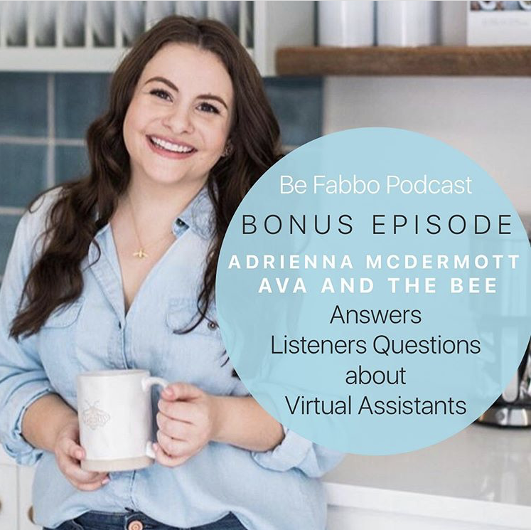 What to outsource as a wedding professional - The Be Fabbo Podcast | Ava And The Bee Virtual Assistant for Wedding Professionals
