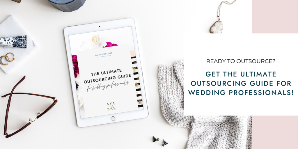 Outsourcing Guide for Wedding Professionals