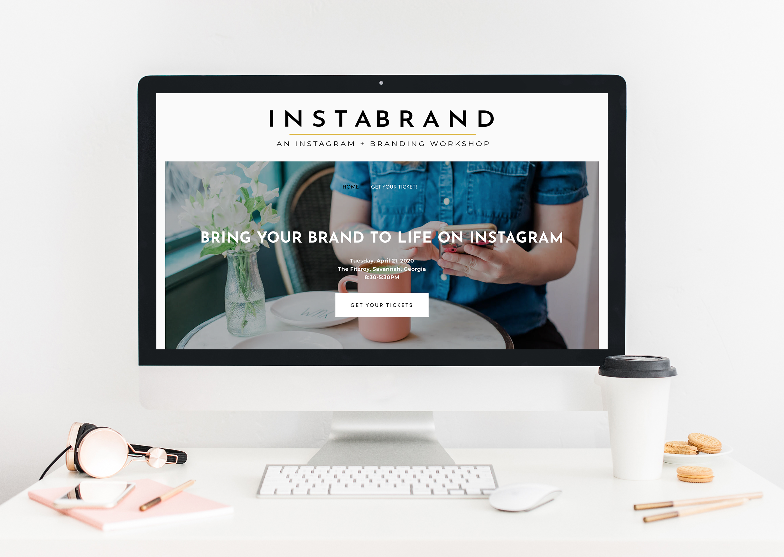 Case Study: Instabrand Website - Digital Marketing for Wedding Professionals