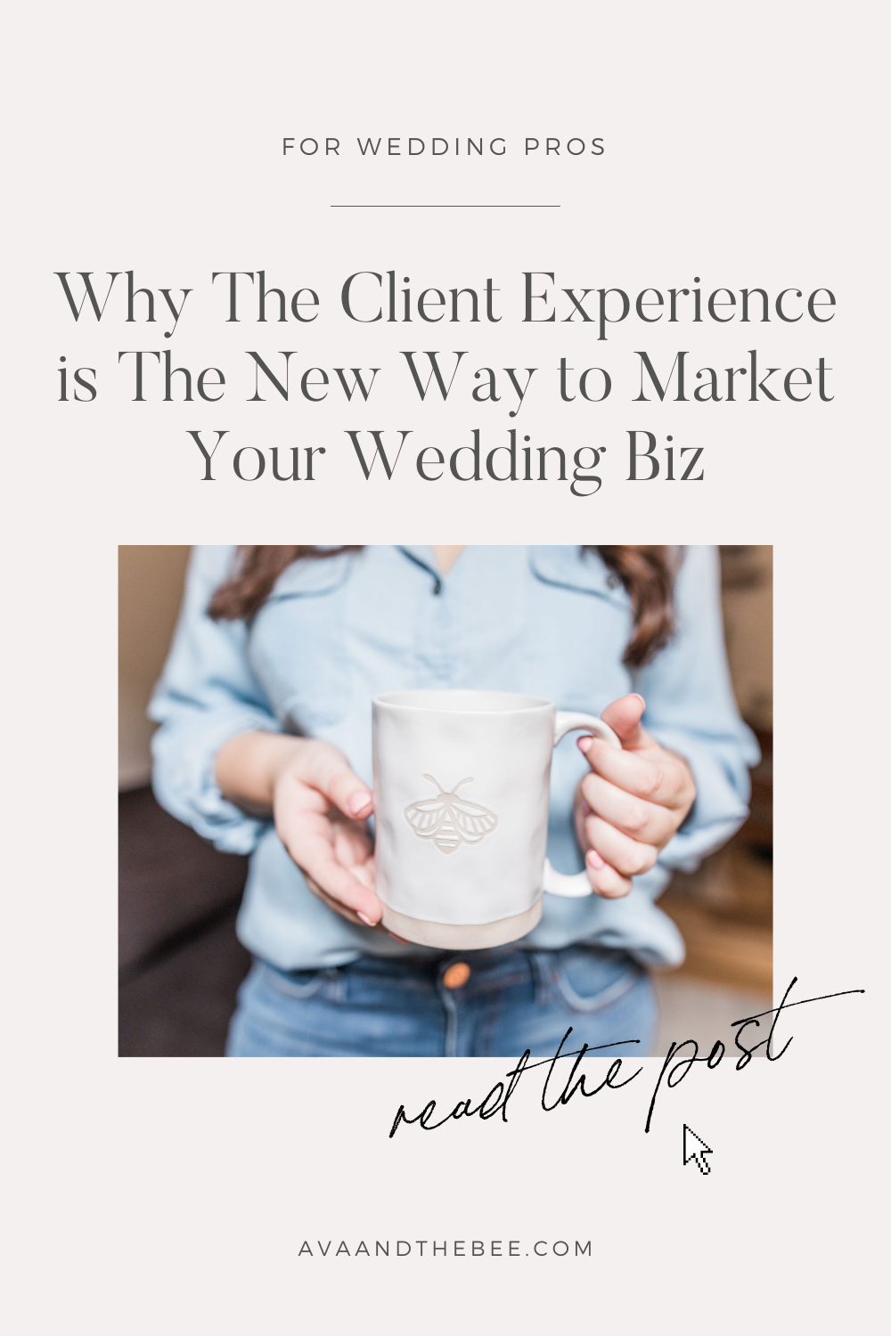 Why the client experience is important when marketing your wedding business.