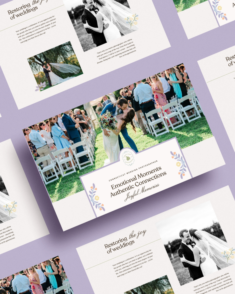 Custom Showit website designer, Ava And The Bee