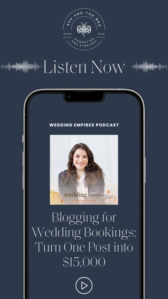 Ava And The Bee on The Wedding Empires Podcast - Adrienna McDermott