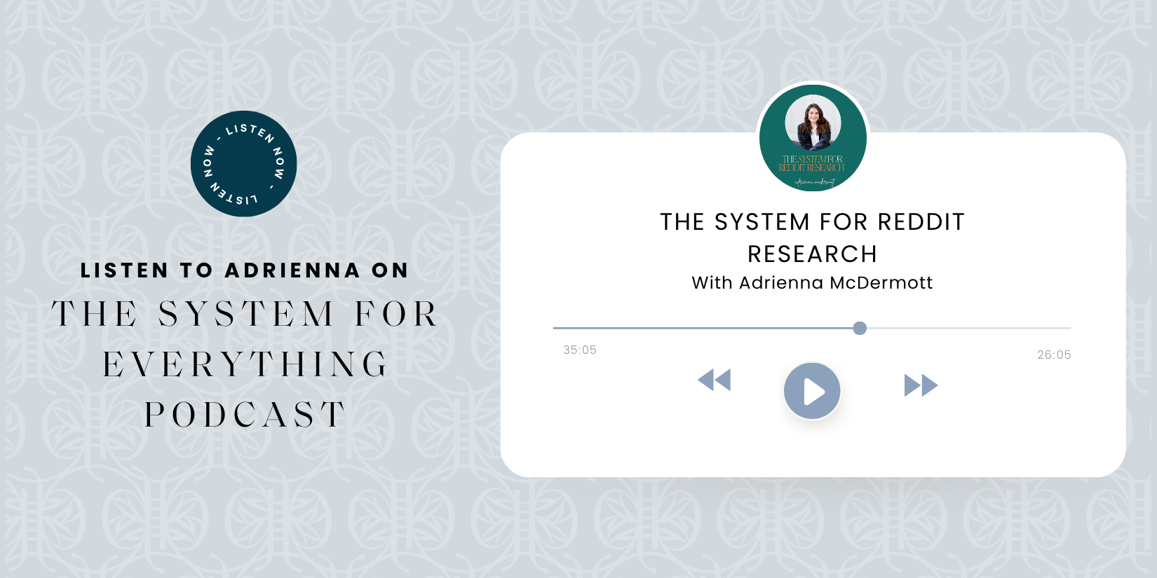 Adrienna McDermott on The System for Everything Podcast